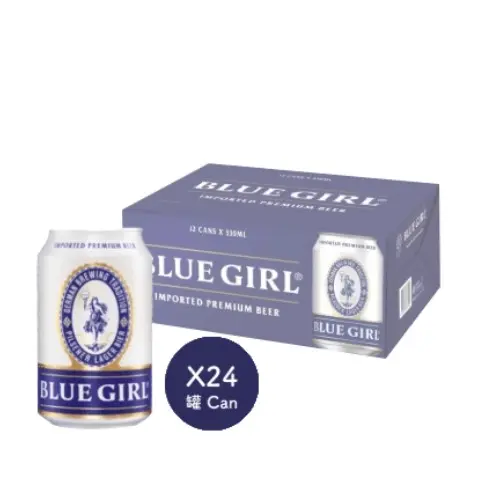 藍妹 - 罐裝啤酒（330ML×24 罐）